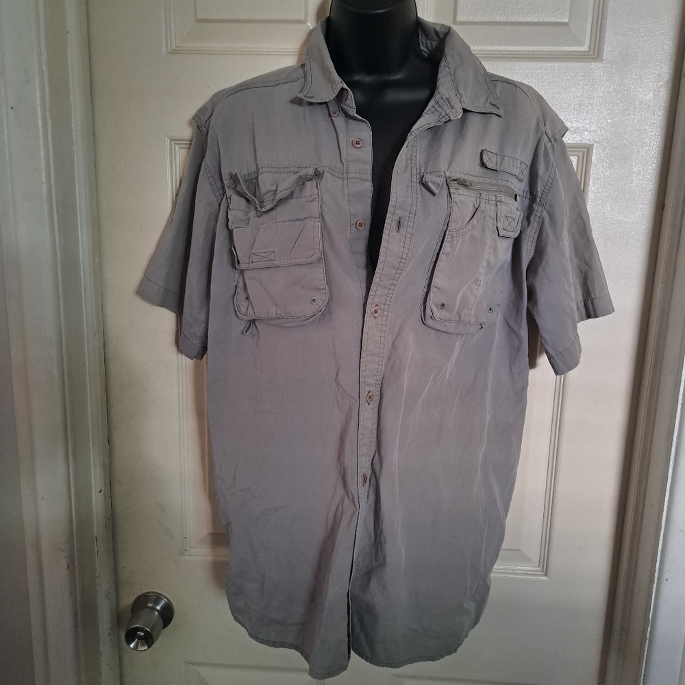 Reel Legends 100%cotton  fishing shirt A-14